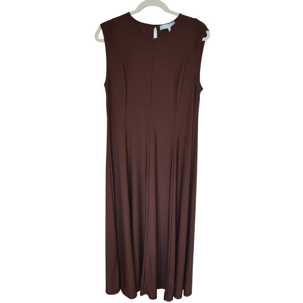 Hill House The Mila Dress Chocolate Jersey - Picture 3 of 6